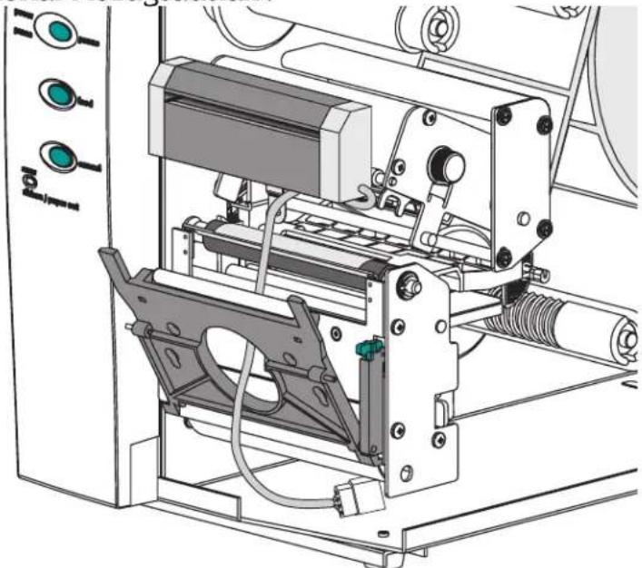 ZEBRA 2746e - Installation des Schneiders Schritt 3 - 3