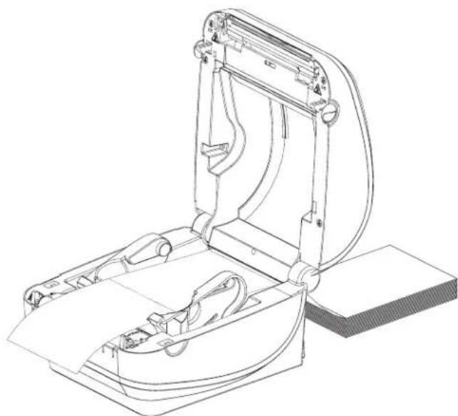 ZEBRA GX430d - Drucken von zickzackgefalteten Druckmedien - 4