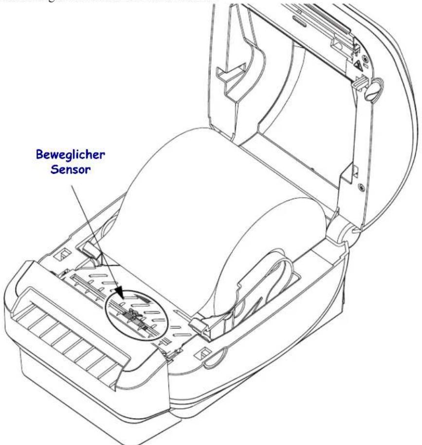 Beweglicher Sensor