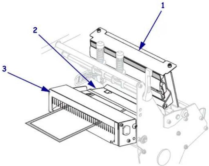 ZEBRA RXi4 - Zum Einrichten des Druckers im Schneidemodus führen Sie die folgenden Schritte aus: - 5