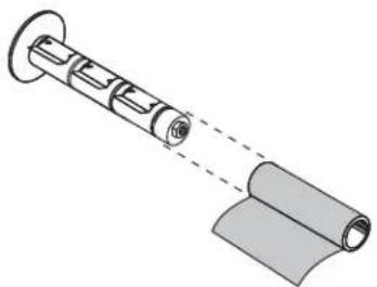 ZEBRA RXi4 - Führen Sie zum Einlegen des Farbbands die folgenden Schritte aus: - 4
