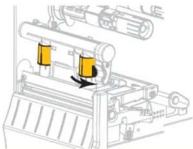 ZEBRA ZT210 - Druckanpassung des Druckkopfes - 8