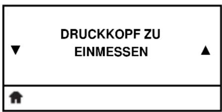 DRUCKKOPF ZU EINMESSEN