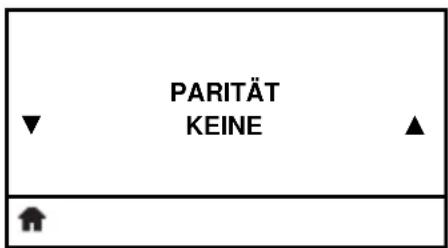 PARITÄT KEINE