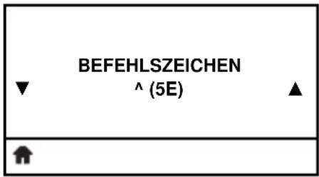 BEFEHLSZEICHEN ^ (5E)