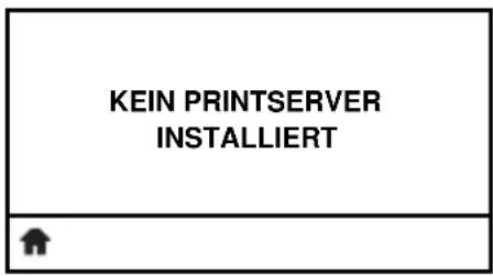 KEIN PRINTSERVER INSTALLIERT
