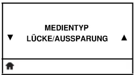 MEDIENTYP LÜCKE/AUSSPARUNG ▲