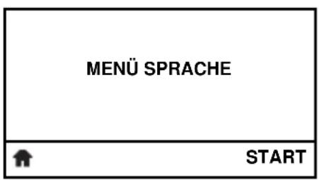 MENÜ SPRACHE START