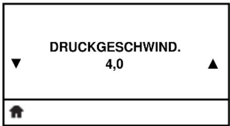 ZEBRA ZT210 - Anpassen der Druckschwärzung - 1