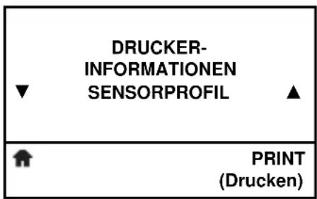 DRUCKER- INFORMATIONEN SENSORPROFIL PRINT (Drucken)