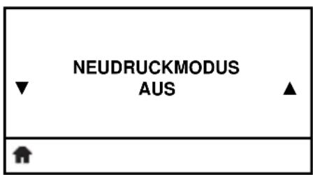 NEUDRUCKMODUS AUS