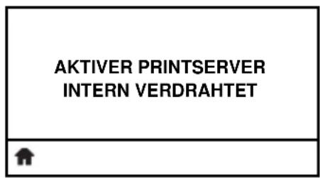 AKTIVER PRINTSERVER INTERN VERDRAHTET