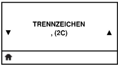 TRENNZEICHEN , (2C)