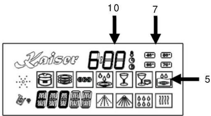 Kaiser S6071 XL - Сокращенная программа мойки - 2