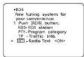 DENON DHT-550SD - RT (Radio Text) - 1