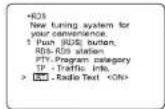 DENON DHT-550SD - RT (Radiotext) - 1