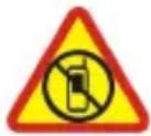 NOKIA Asha 303 - IN GEFAHRBEREICHEN AUSSCHALTEN - 1