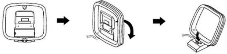 KENWOOD DVT-6200 - AM loop antenna connection - 1