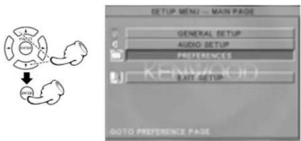 KENWOOD DVT-6200 - DVD Select Disc Menu Language - 2