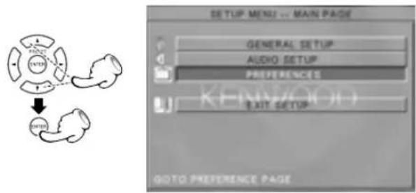 KENWOOD DVT-6200 - Put back to the Defalt Setting - 2
