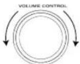 KENWOOD DVT-6200 - Volume adjustment - 1