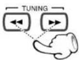 KENWOOD DVT-6200 - When the program type is selected, press the TUNING (◄◄/►►) keys. - 1