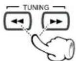 KENWOOD DVT-6200 - "MONO" mode (manual tuning) - 1