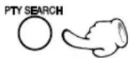 KENWOOD DVT-7300 - Using the PTY search function - 8
