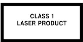 CLASS 1 LASER PRODUCT