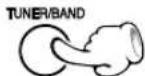 KENWOOD DVT-7300 - Select the broadcast band - 1