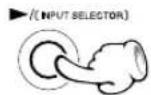 KENWOOD DVT-7300 - Selecting the desired input - 1
