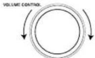 KENWOOD DVT-7300 - Volume adjustment - 1