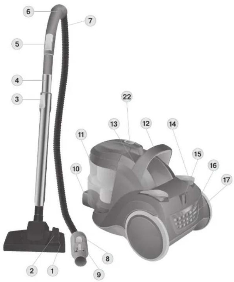 Vitek VT-1835 - Инструкция по эксплуатации - 1