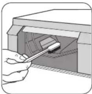 ZANUSSI FCS 920 C - Чистка отсека для дозатора моющих средств - 1