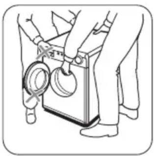 ZANUSSI FCS 920 C - Lifting the machine - 1