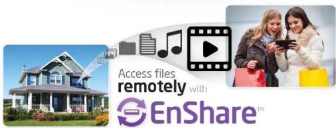Access files remotely with EnShare™