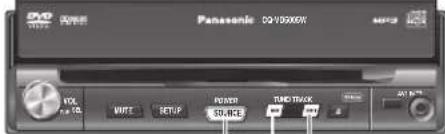 Panasonic DQV050XW MOSO RDC WRITE RESET POWER SYNC/TRACK 421 MHz