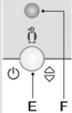 GORENJE NRK 62321 W - ON/OFF button and temperature selector - 1