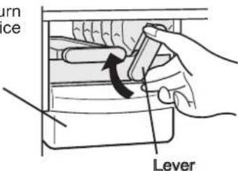 Turn ice Lever