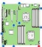 INTEL S5520SC - Attach the Workstation Board - 2