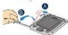 INTEL S5520SC - Open the Socket Lever - 1
