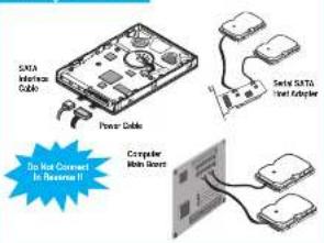 SAMSUNG Spinpoint F3 HD502HJ - Installing the hard disk - 1