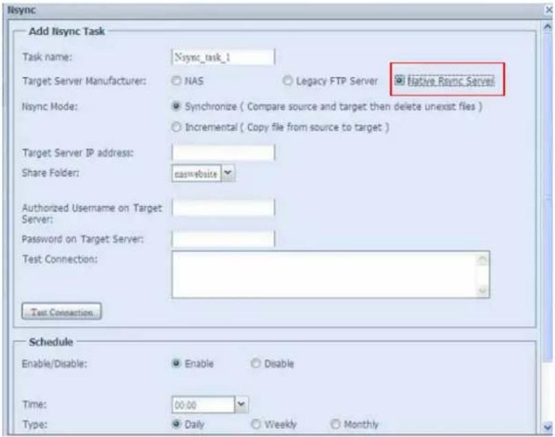 Thecus N8800PRO - Rsync-Sicherungsfunktion hinzugefügt - 1