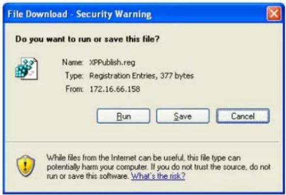 Thecus N8800PRO - Publishing-Assistent von Windows XP - 3
