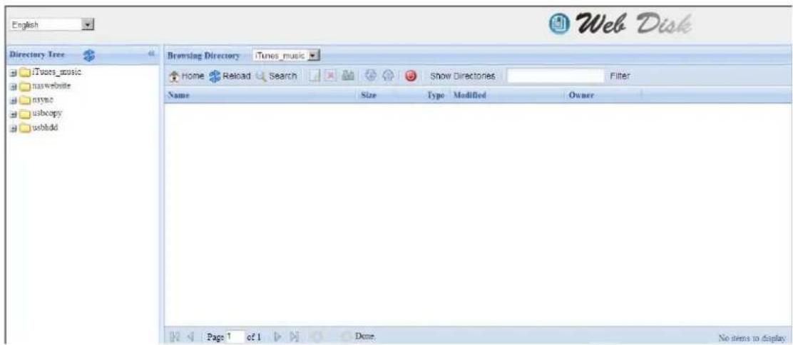 Thecus N8800PRO - Nutzung von WebDisk - 1