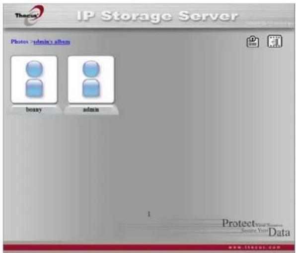 IP Storage Server Photos -admin's album boxny admin ProtectYourSource Secure YourData www.thcqs.com