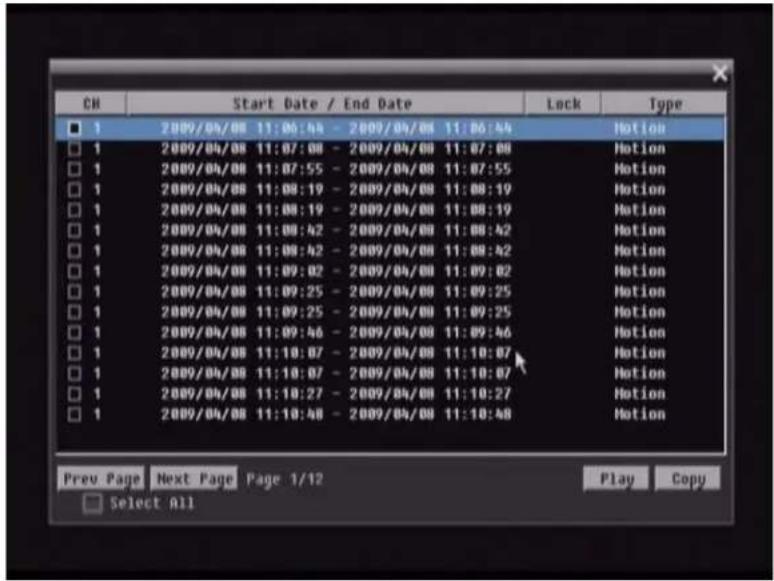 CR Start Date / End Date Lock Type 1 2009/04/08 11:06:44 - 2009/04/08 11:06:44 Motion 1 2009/04/08 11:07:08 - 2009/04/08 11:07:08 Motion 1 2009/04/08 11:07:55 - 2009/04/08 11:07:55 Motion 1 2009/04/08 11:08:19 - 2009/04/08 11:08:19 Motion 1 2009/04/08 11:08:19 - 2009/04/08 11:08:19 Motion 1 2009/04/08 11:08:42 - 2009/04/08 11:08:42 Motion 1 2009/04/08 11:08:42 - 2009/04/08 11:08:42 Motion 1 2009/04/08 11:09:02 - 2009/04/08 11:09:02 Motion 1 2009/04/08 11:09:25 - 2009/04/08 11:09:25 Motion 1 2009/04/08 11:09:25 - 2009/04/08 11:09:25 Motion 1 2009/04/08 11:09:46 - 2009/04/08 11:09:46 Motion 1 2009/04/08 11:10:07 - 2009/04/08 11:10:07 Motion 1 2009/04/08 11:10:07 - 2009/04/08 11:10:07 Motion 1 2009/04/08 11:18:27 - 2009/04/08 11:18:27 Motion 1 2009/04/08 11:18:48 - 2009/04/08 11:18:48 Motion Prev. Page Next Page Page 1/12 Play Copy Select All