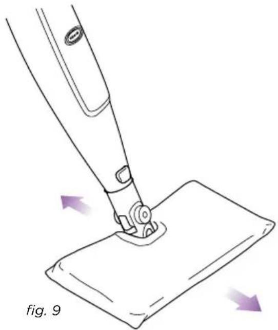 SHARK S3455 - Using Your Steam Mop - cont'd - 2