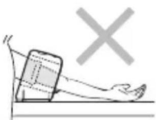 PANASONIC EW3152W - Precauciones para obtener mediciones precisas Siéntese tranquilo y relajado mientras realiza las mediciones. - 4