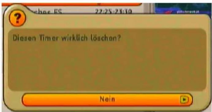 Diesen Timer wirklich löschen? Nein